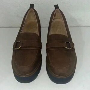 Naturalizer Soul Joyla Wedge Heel Slip-Ons Loafers. Sz 8